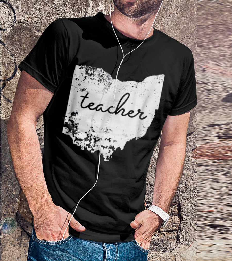 Ohio Teacher Heartfelt Connection To Home State T-Shirt