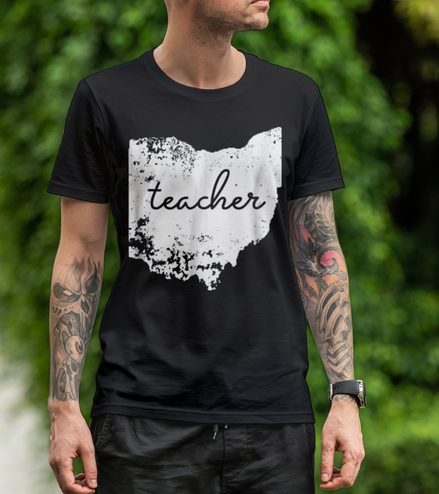 Ohio Teacher Heartfelt Connection To Home State T-Shirt