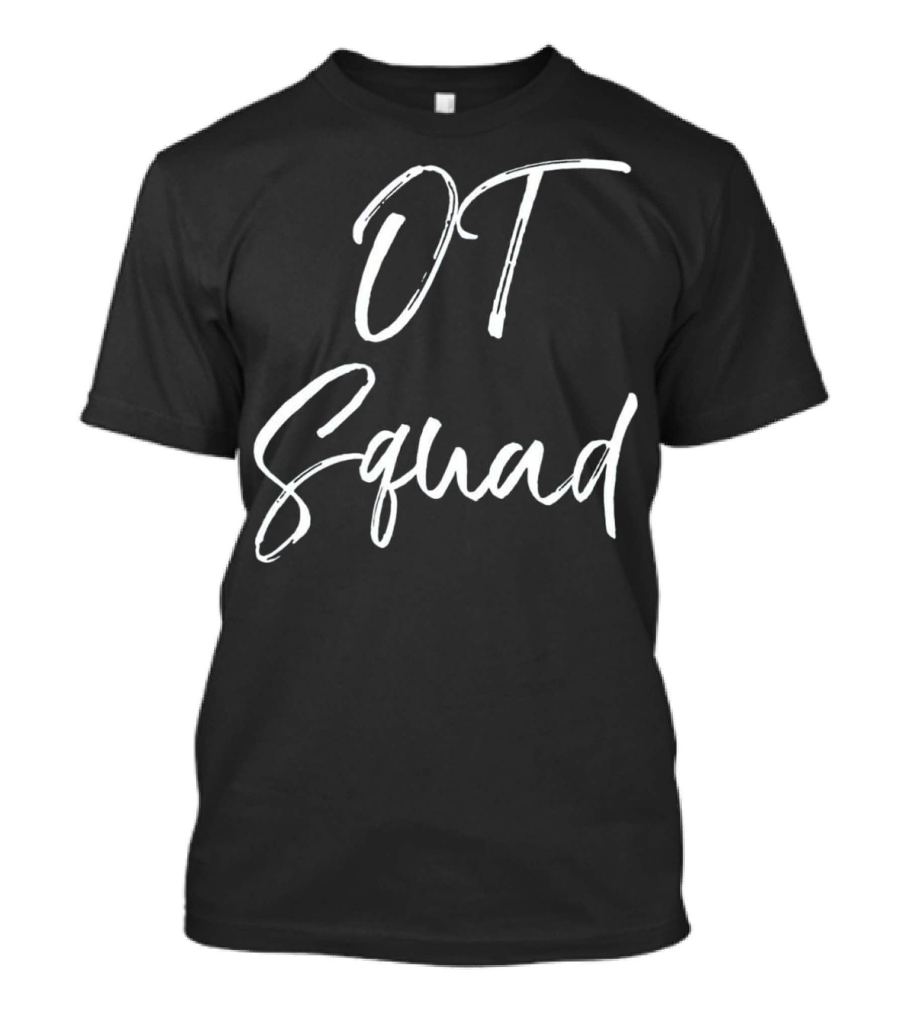 OT Squad Cute Occupational Therapist Crew T-Shirt