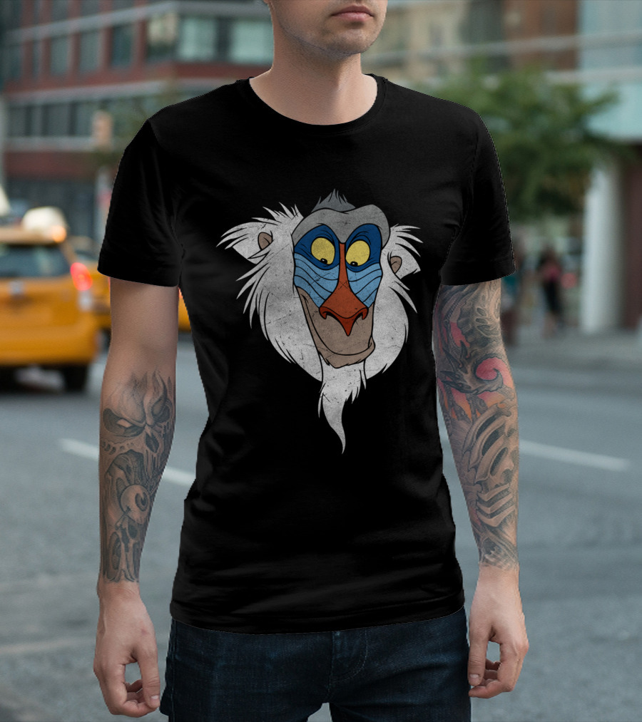 Happy Rafiki Face T-Shirt