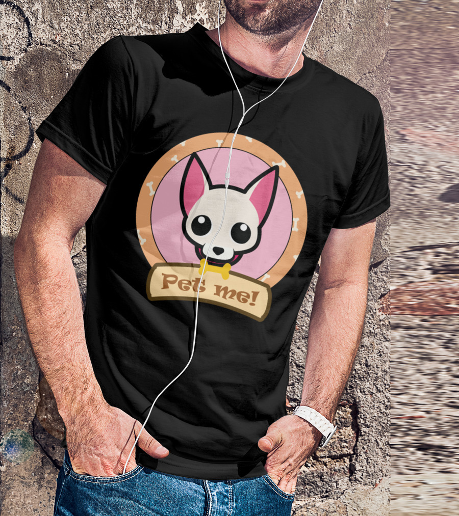 Chihuahua Pet Me Cute Cartoon Dog T-Shirt