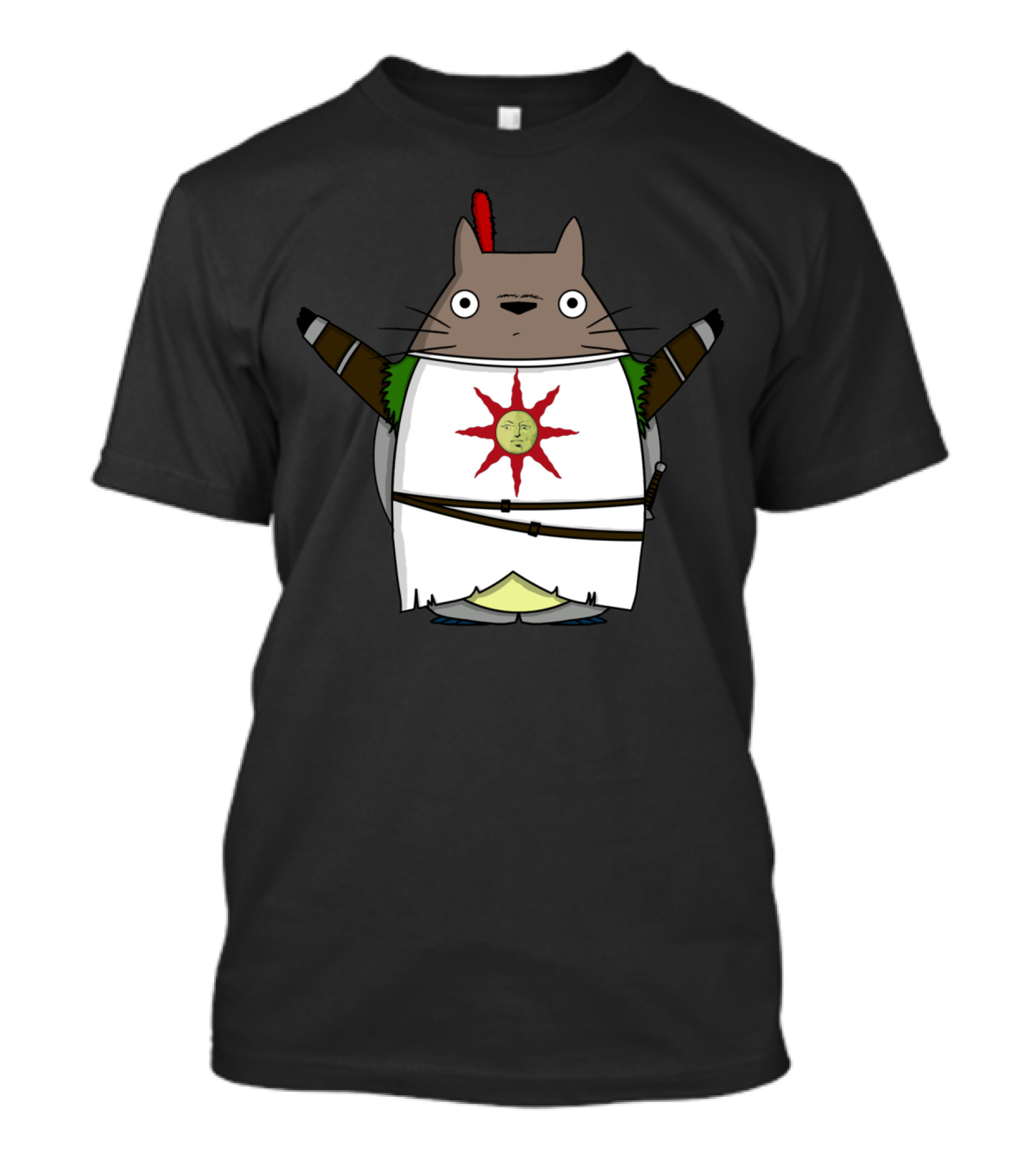 Totoro Solaire Praise The Sun Crossover T-Shirt
