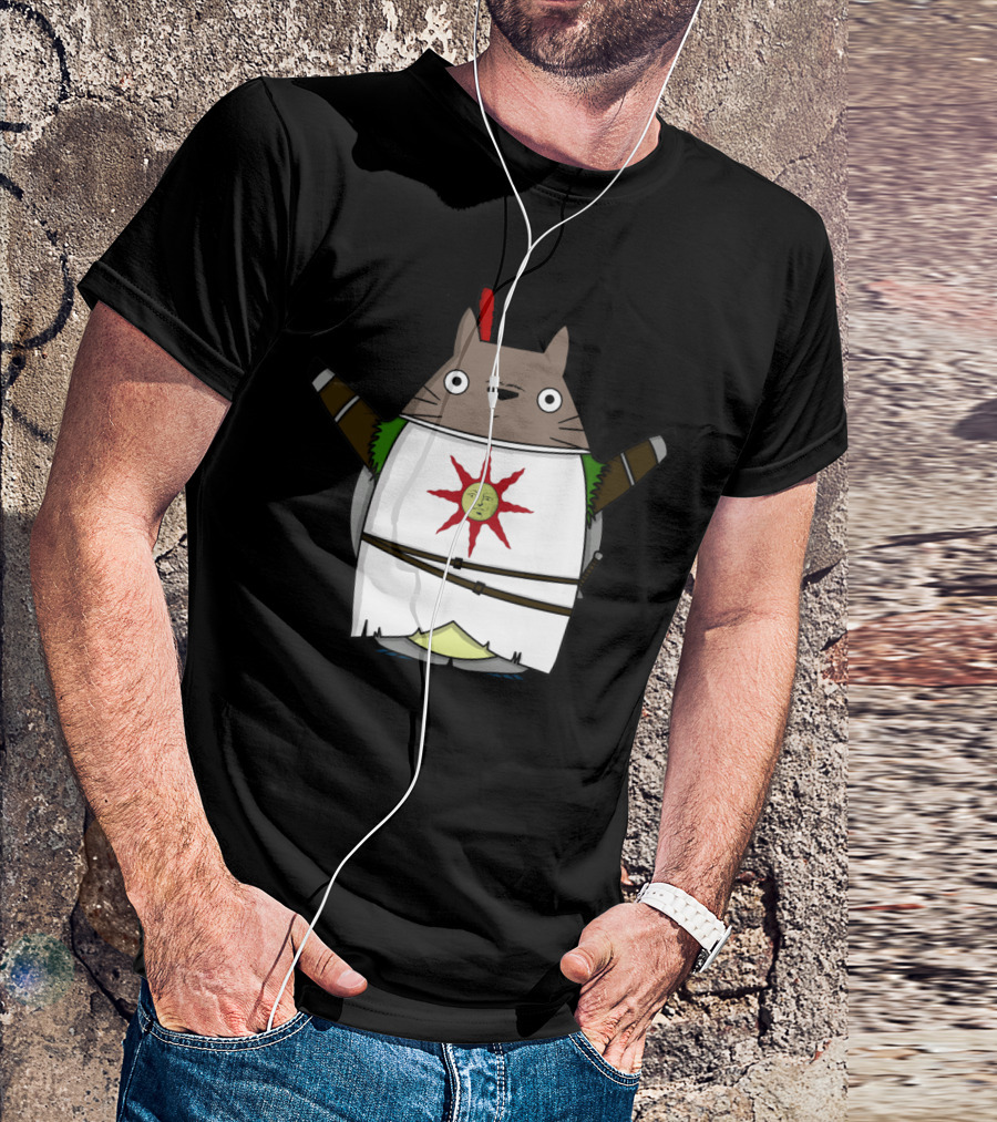 Totoro Solaire Praise The Sun Crossover T-Shirt