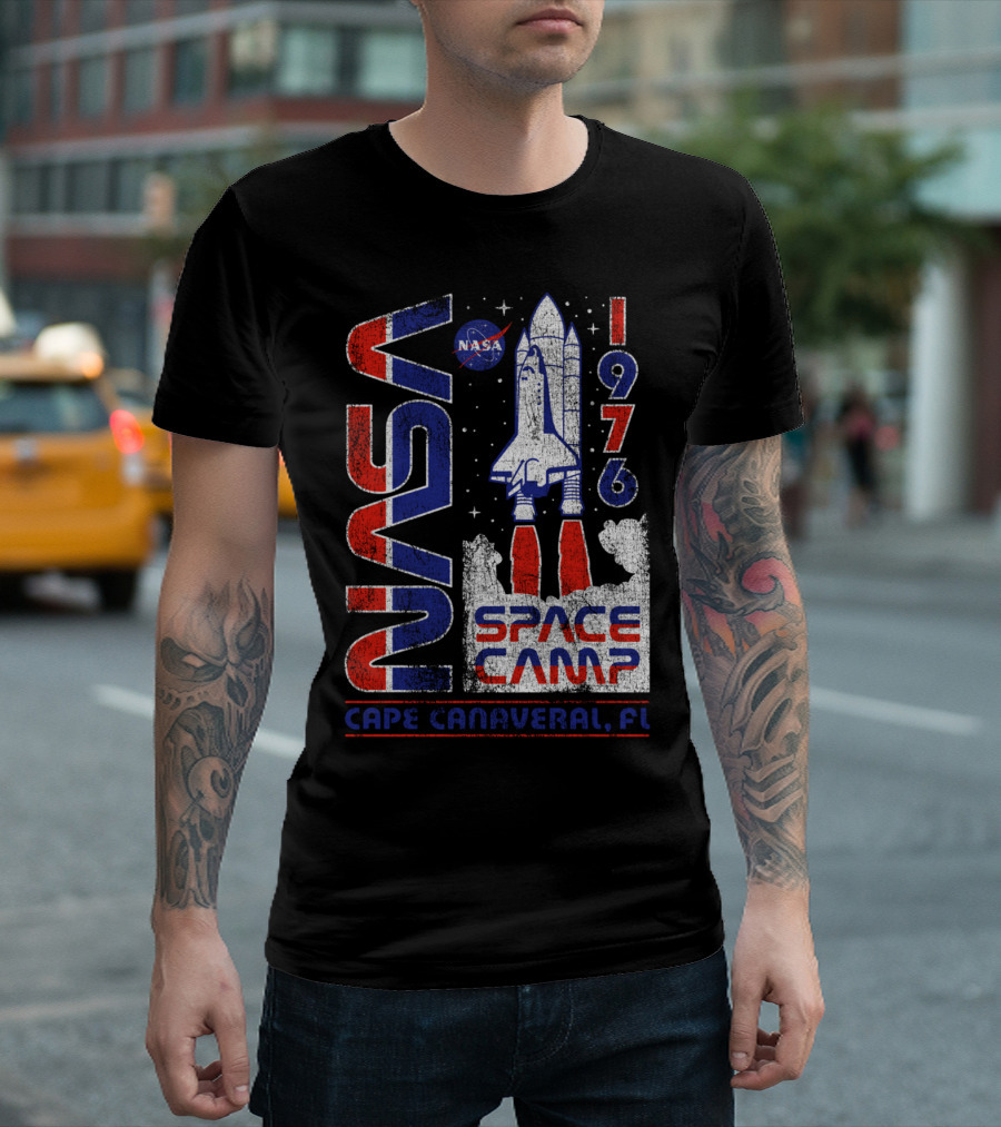 NASA Space Camp 1976 Cape Canaveral FL T-Shirt