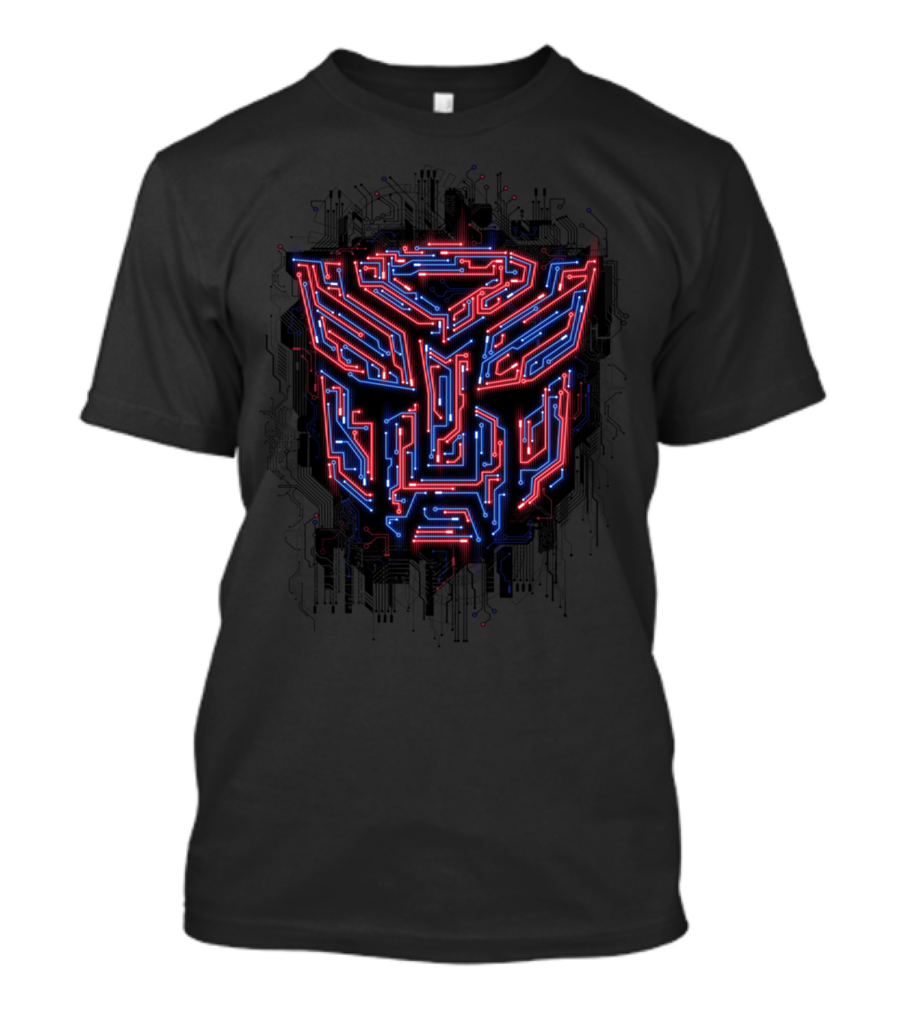 Auto Iconic Transformers Cyber Circuit T-Shirt