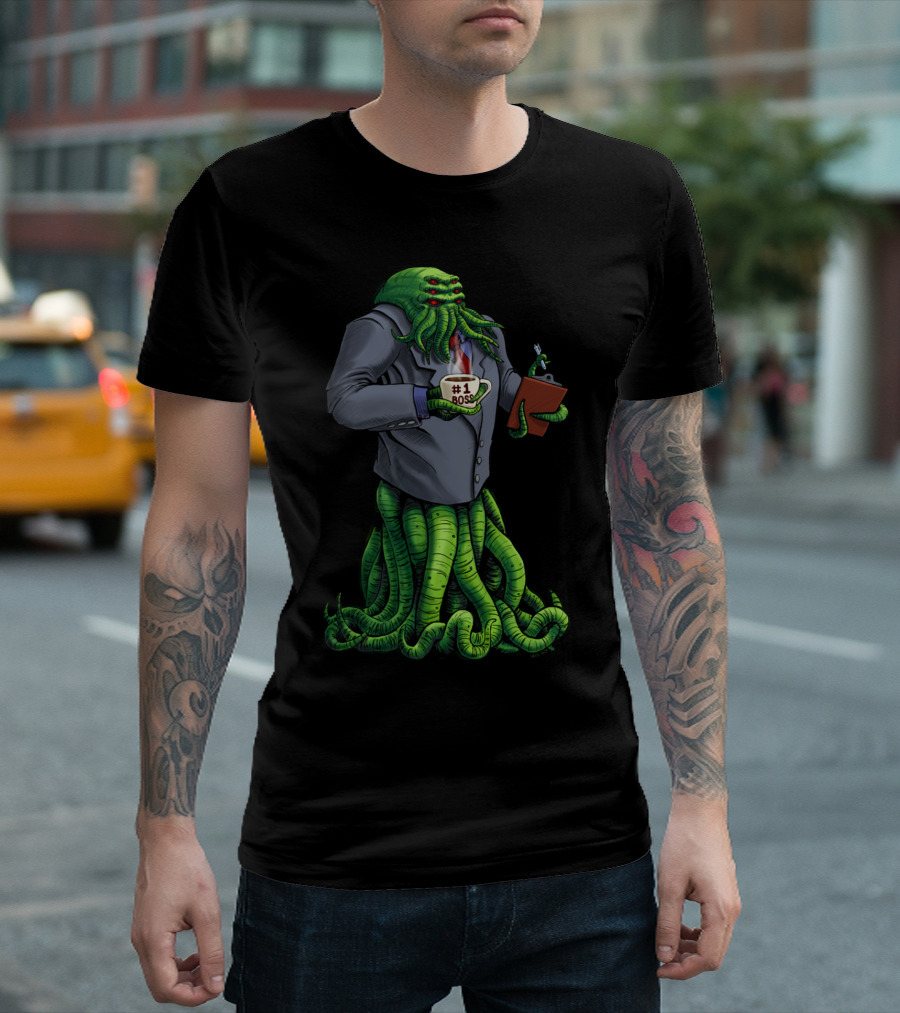 Boss Monsterr #1 Boss Cthulhu Suit Coffee Cup T-Shirt