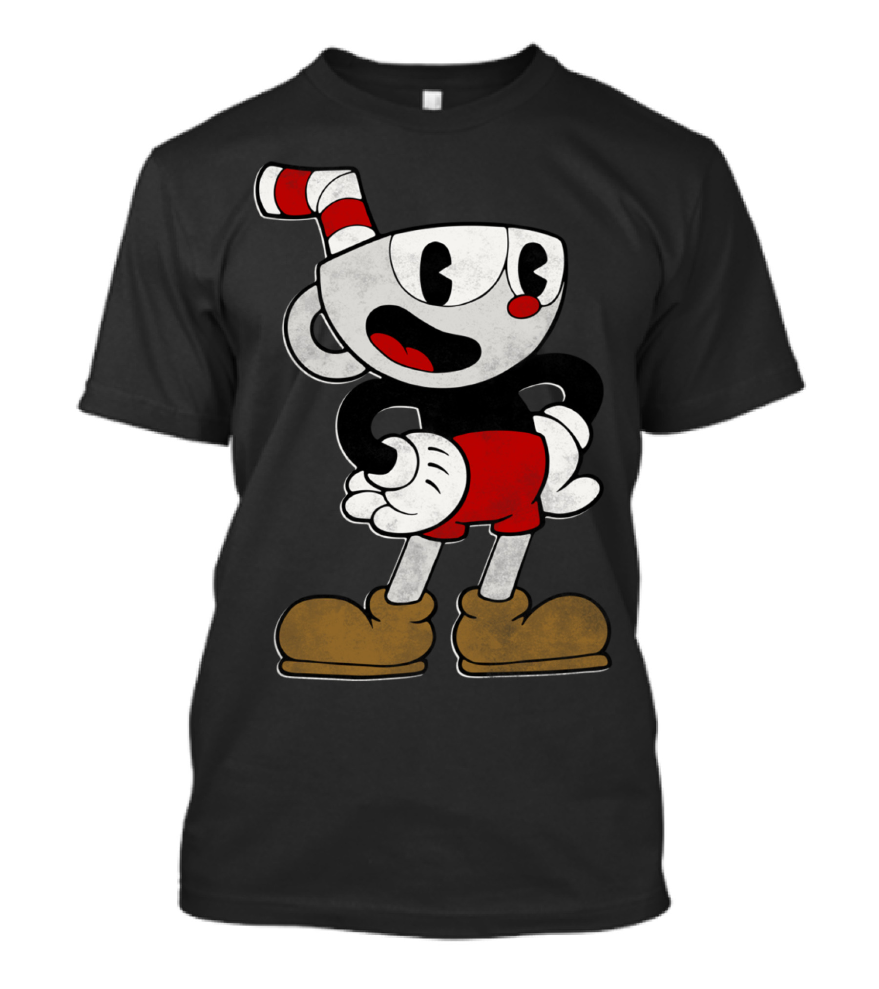 Cuphead Classic Character Standing Pose T-Shirt