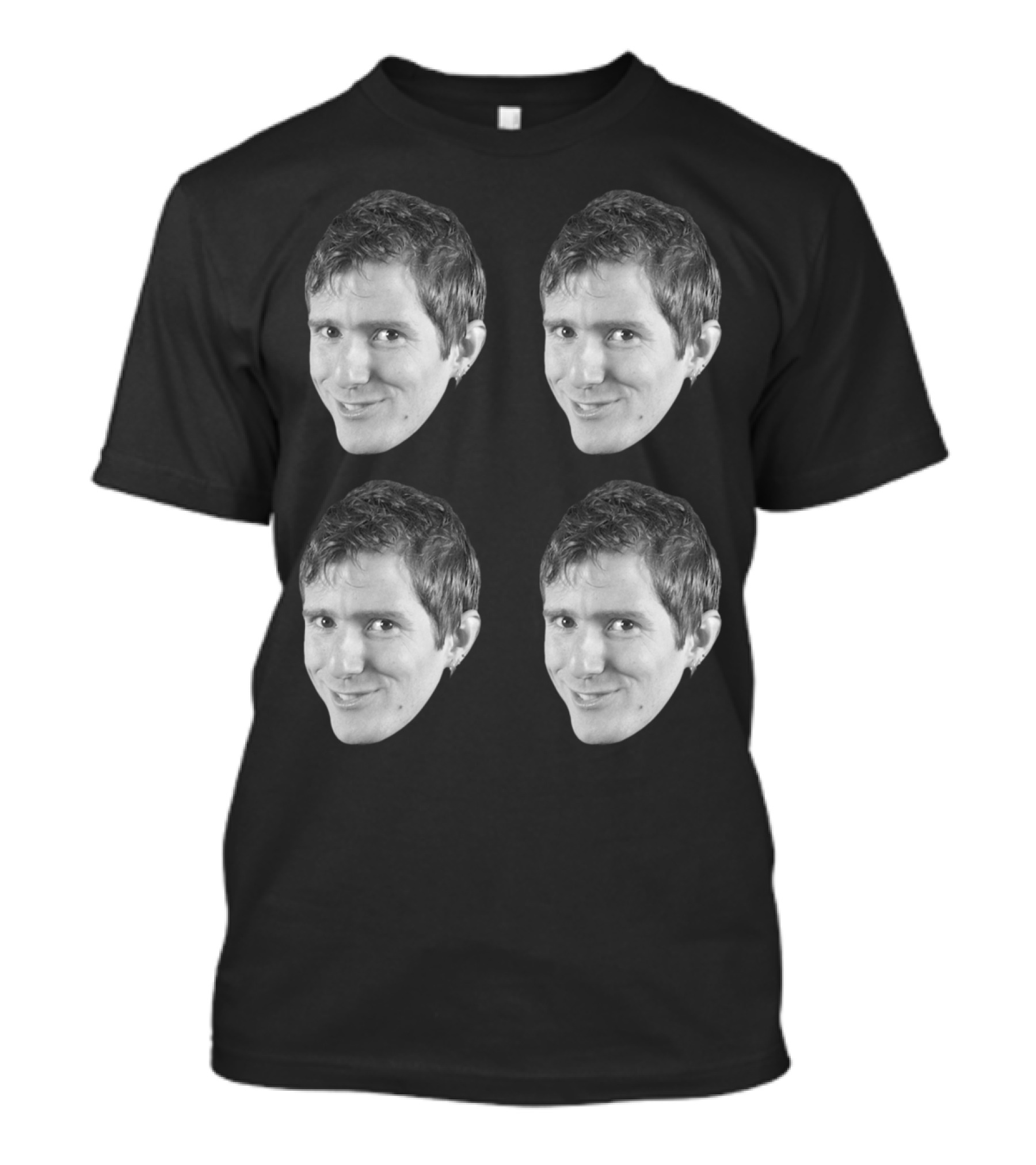 Troll Linus Meme Face Repeated T-Shirt