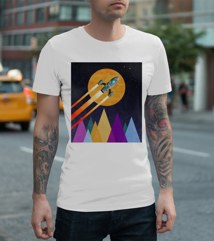 2nd Star To The Right LLAP Rocketship Adventure T-Shirt
