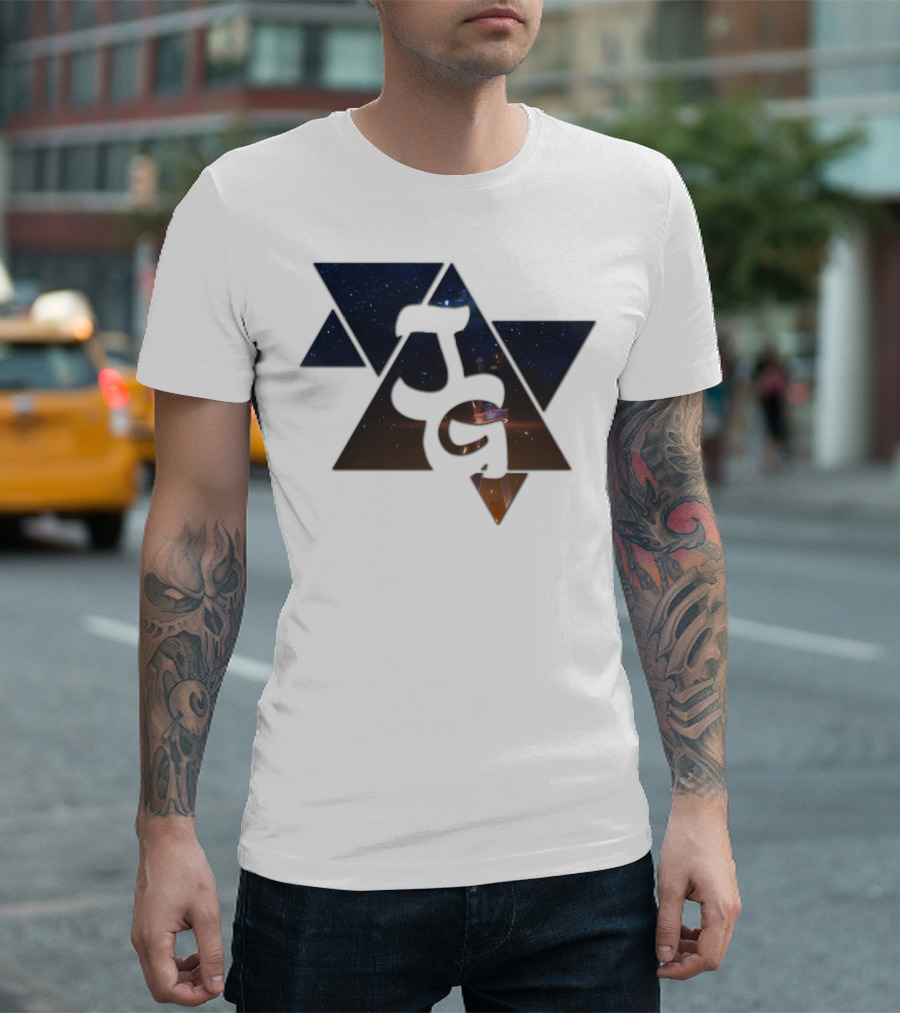 JoruGaming YouTube Space Sword and Triangle Shapes T-Shirt