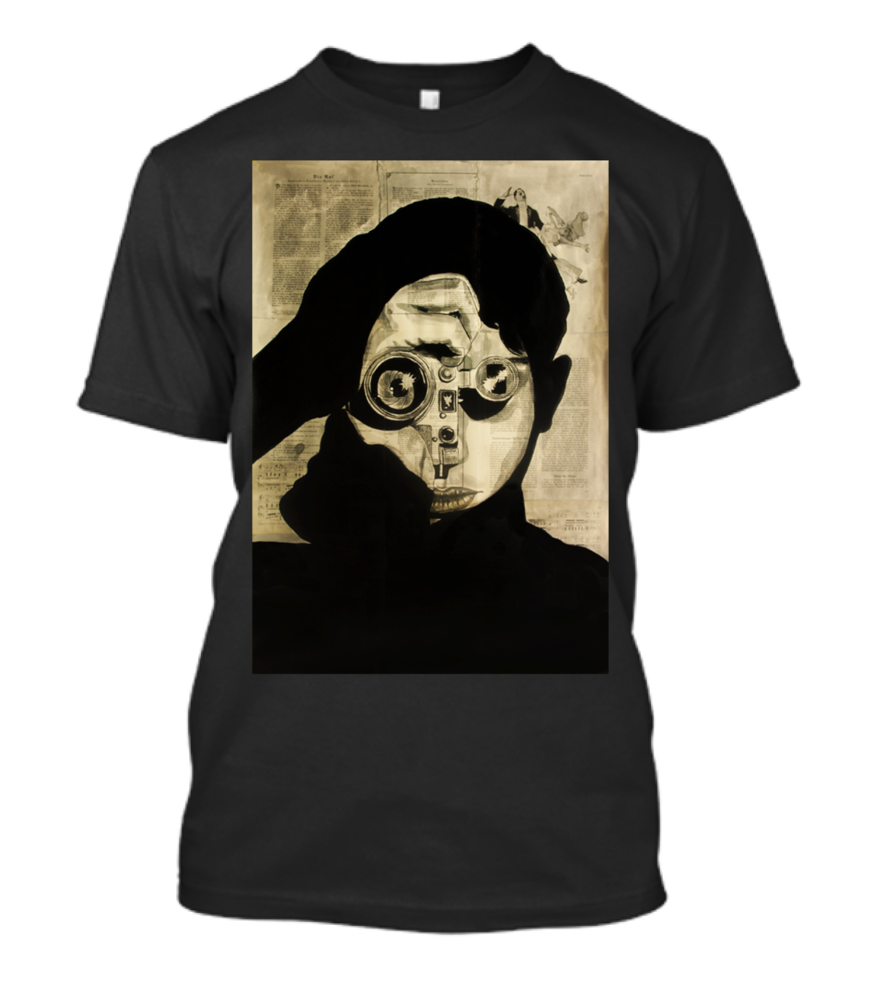 Focussing T Optometrist Vision Gears Shadow T-Shirt