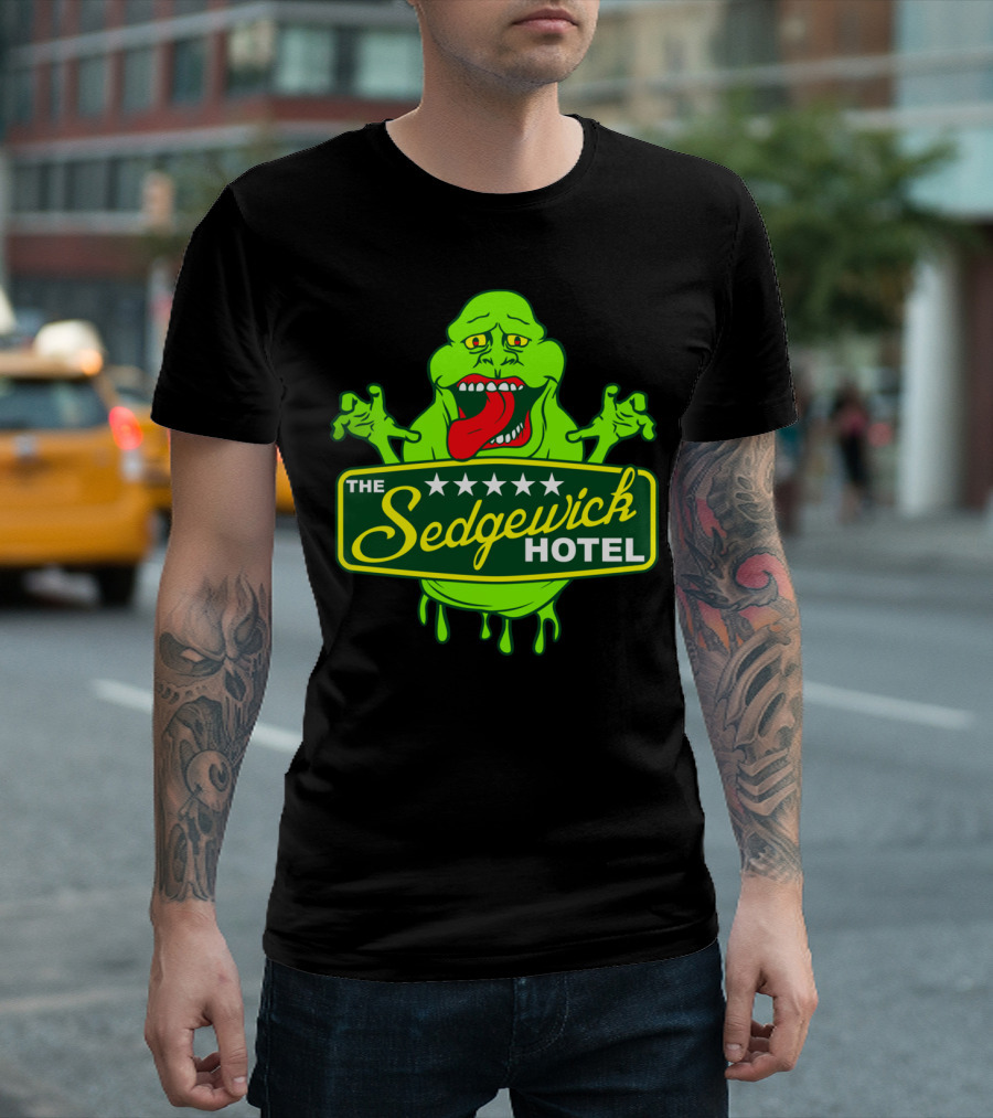 Sedgewick Hotel Ghost Slimer T-Shirt