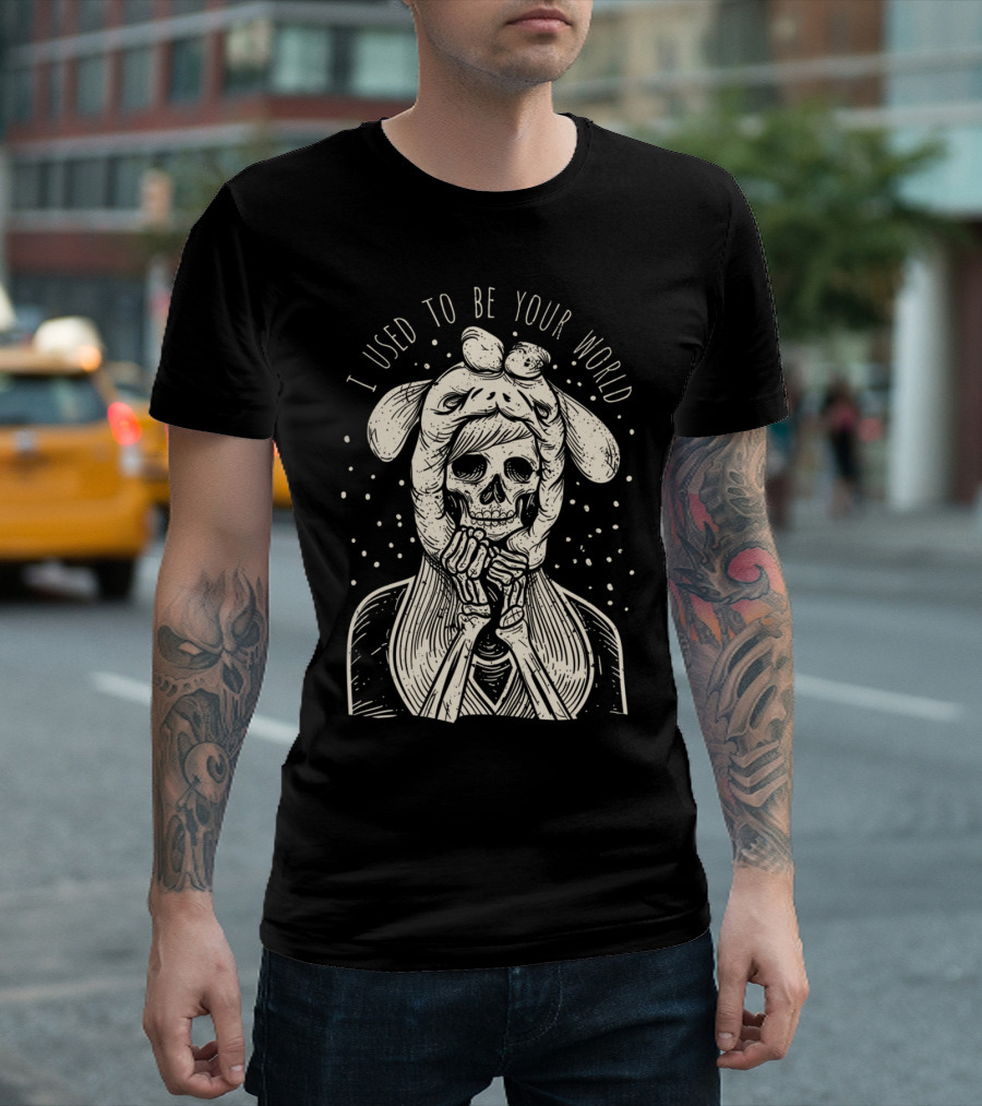I Used To Be Your World Sheep Skull T-Shirt
