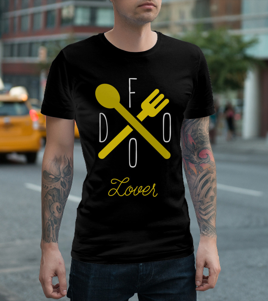 Food Lover Spoon Fork T-Shirt
