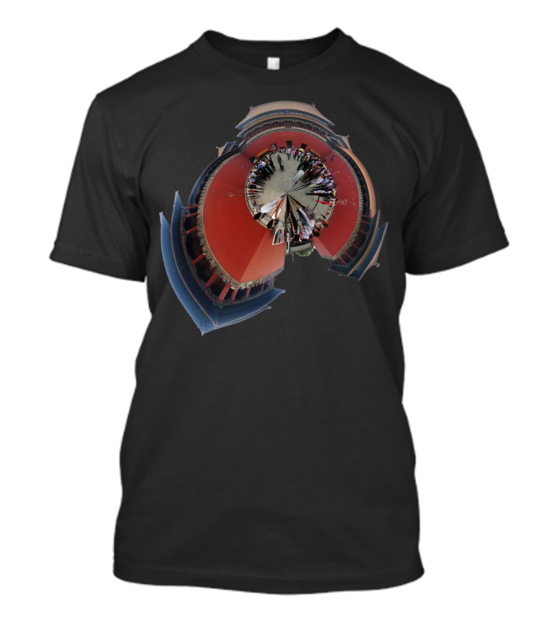 Forbidden City Sphere Illusion T-Shirt