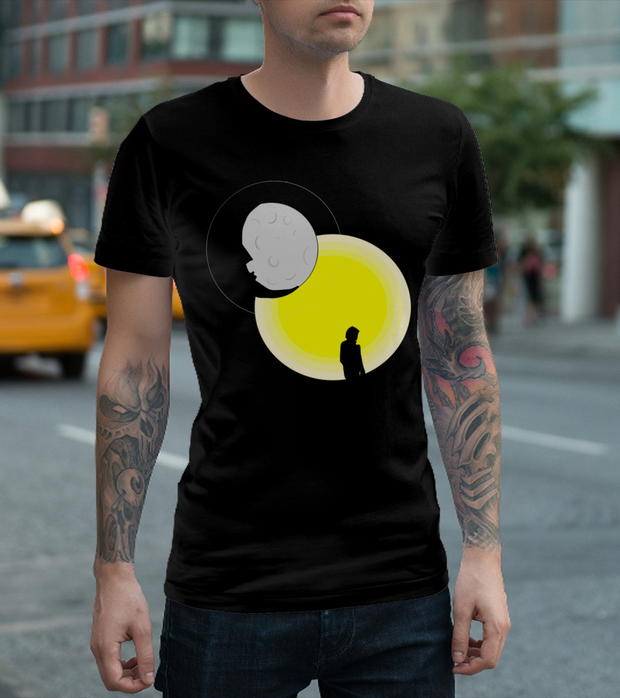 A Walk In The Light Lunar Eclipse Journey T-Shirt