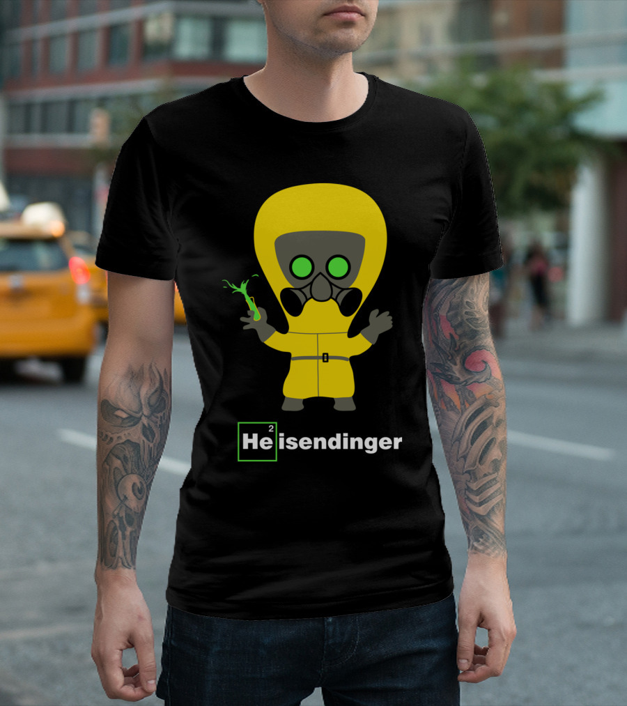 Heisendinger Breaking Bad Hazmat Character H2 Chemistry T-Shirt