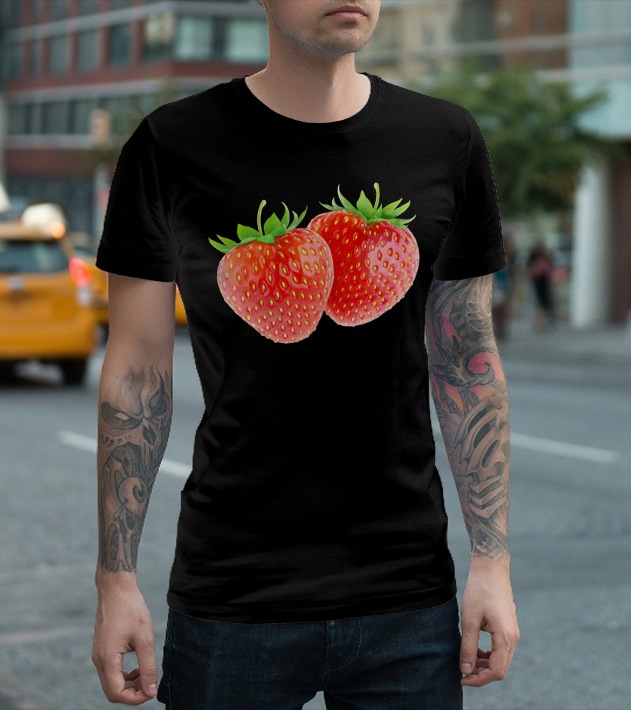 Two Strawberries Juicy Fruit T-Shirt