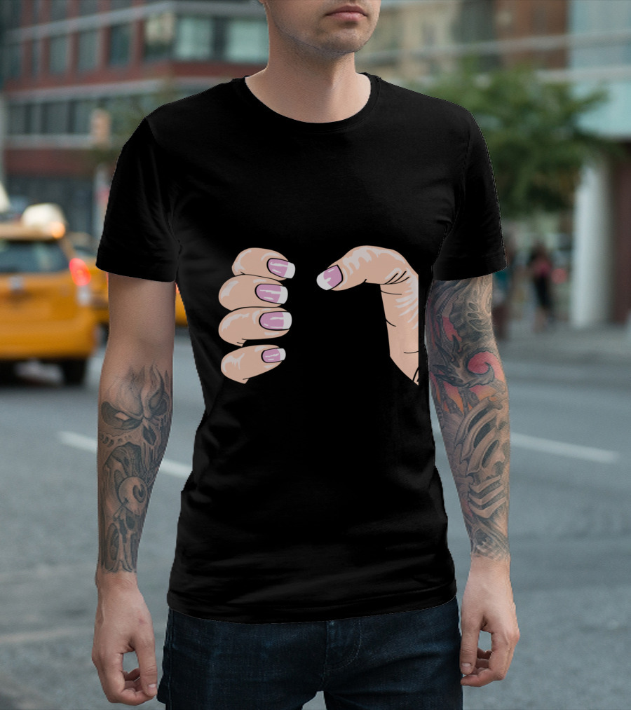 She Who Must Be Obeyed Graphic with Pink Nails T-Shirt