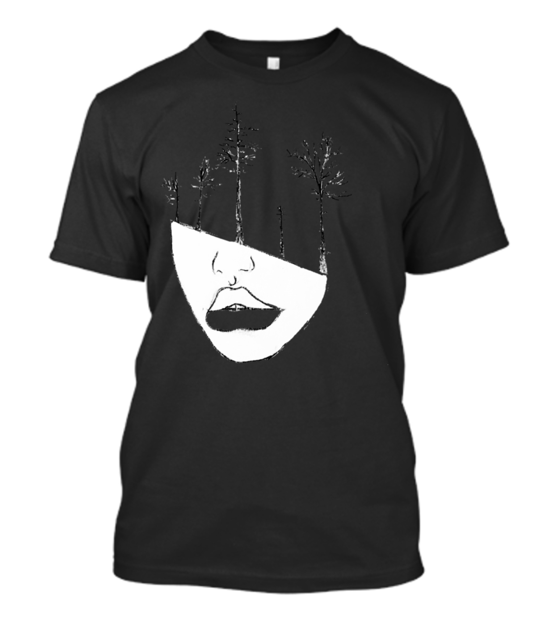 Fortitude Forest Face Illusion T-Shirt
