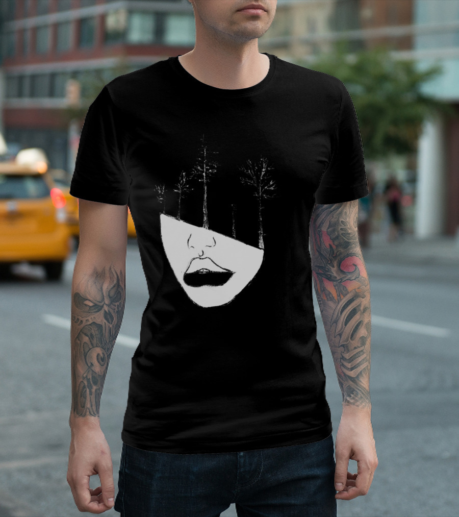 Fortitude Forest Face Illusion T-Shirt