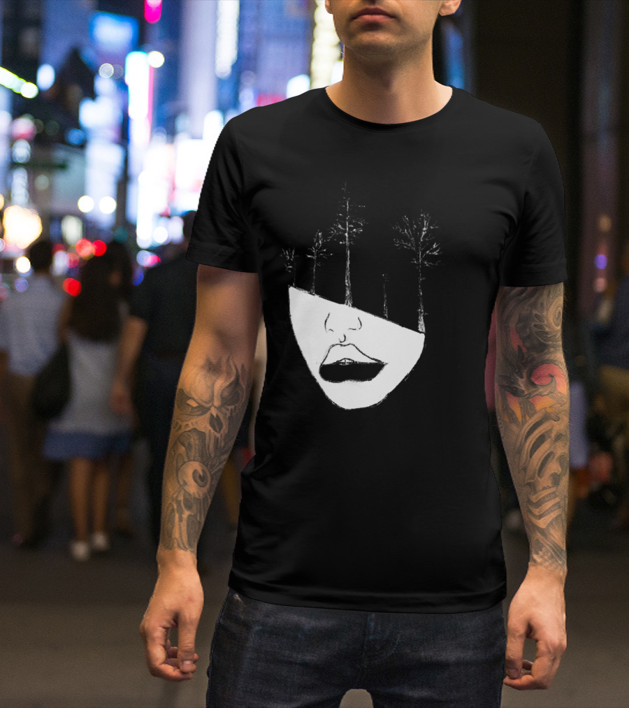 Fortitude Forest Face Illusion T-Shirt
