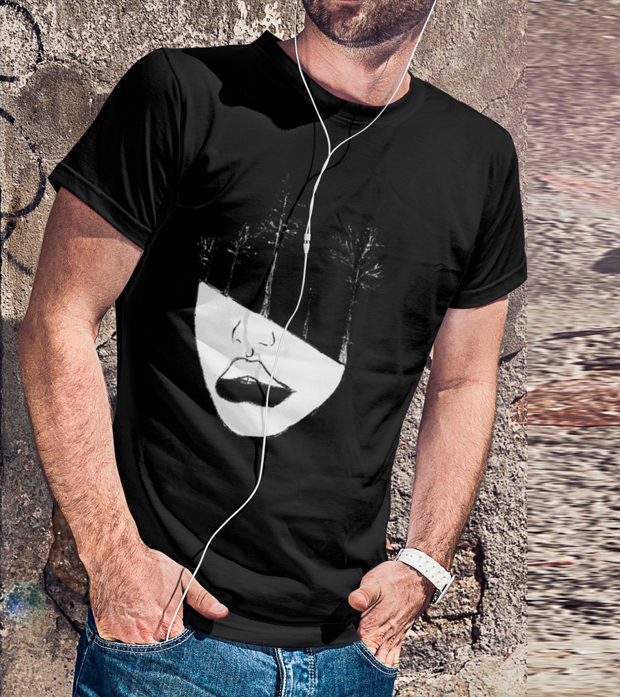 Fortitude Forest Face Illusion T-Shirt