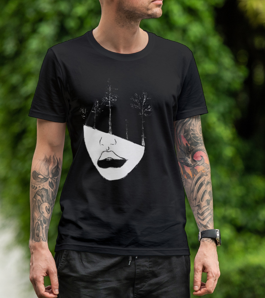 Fortitude Forest Face Illusion T-Shirt