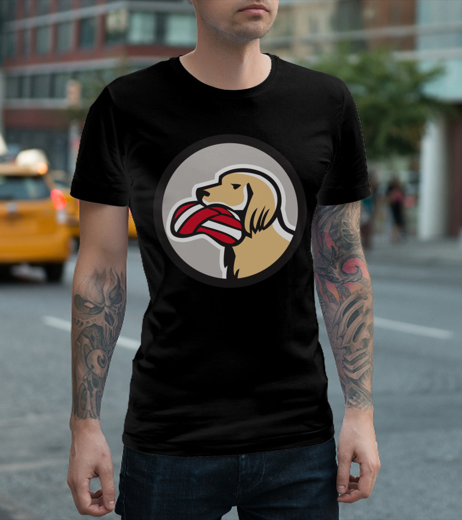 English Setter Dog Head Deflated Volleyball T-Shirt