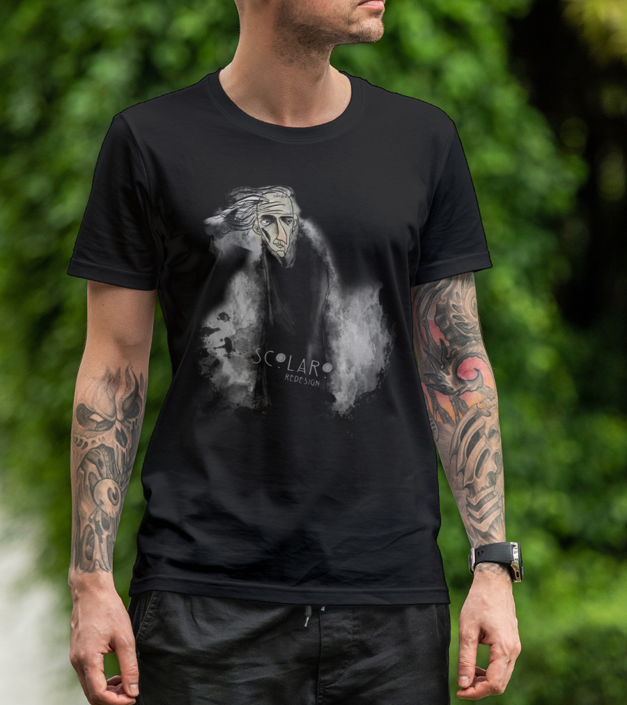 Silent Man Scolaro Redesign T-Shirt