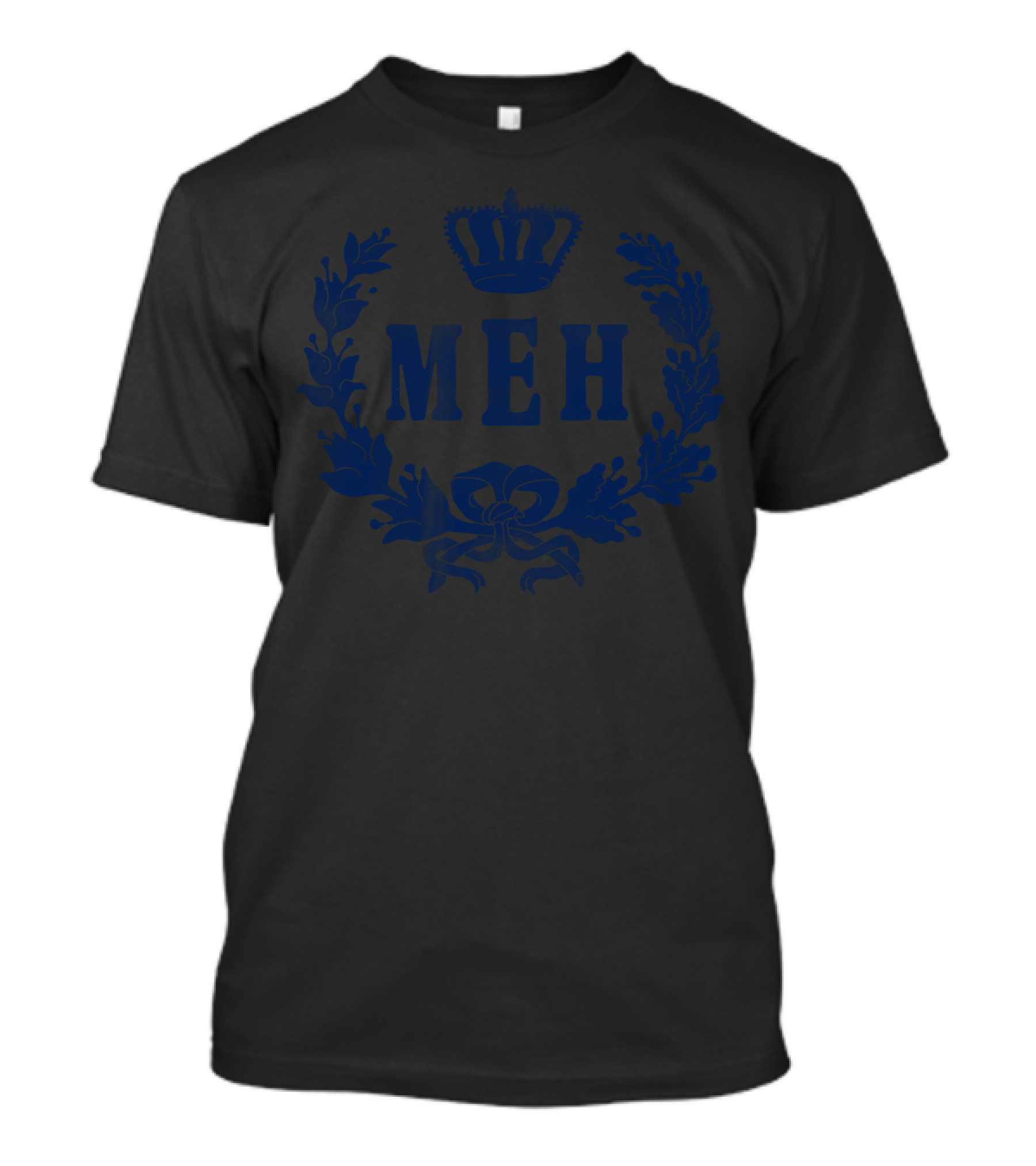 Le Royal Meh Crown Laurel Wreath Emblem T-Shirt