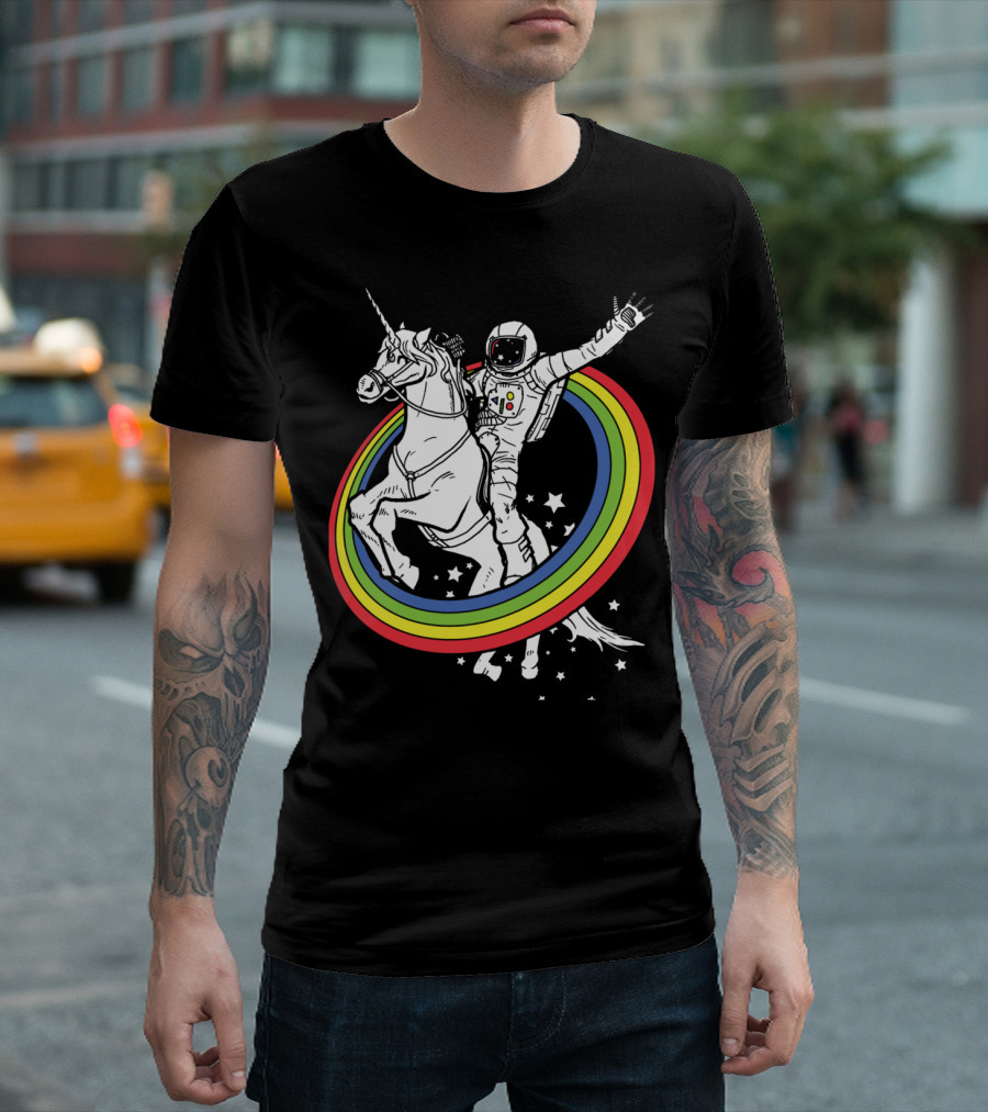 Epic Combo #23 Astronaut Unicorn Rainbow Adventure T-Shirt