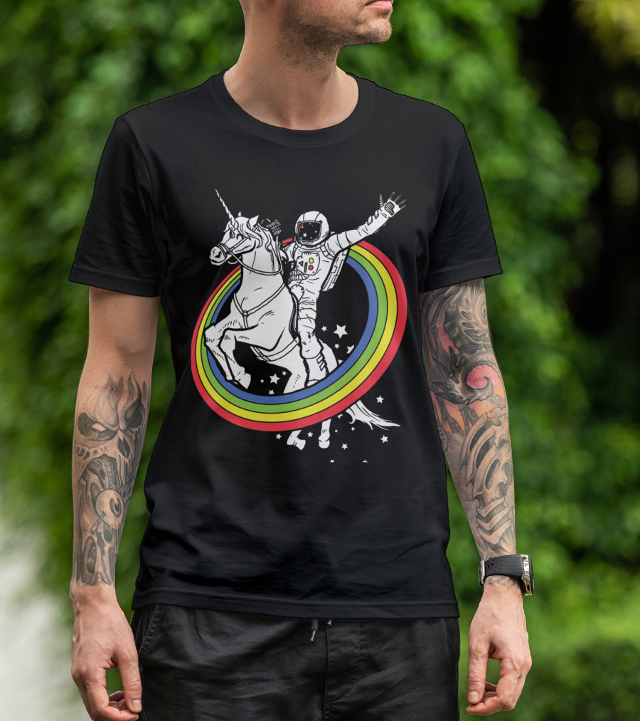 Epic Combo #23 Astronaut Unicorn Rainbow Adventure T-Shirt
