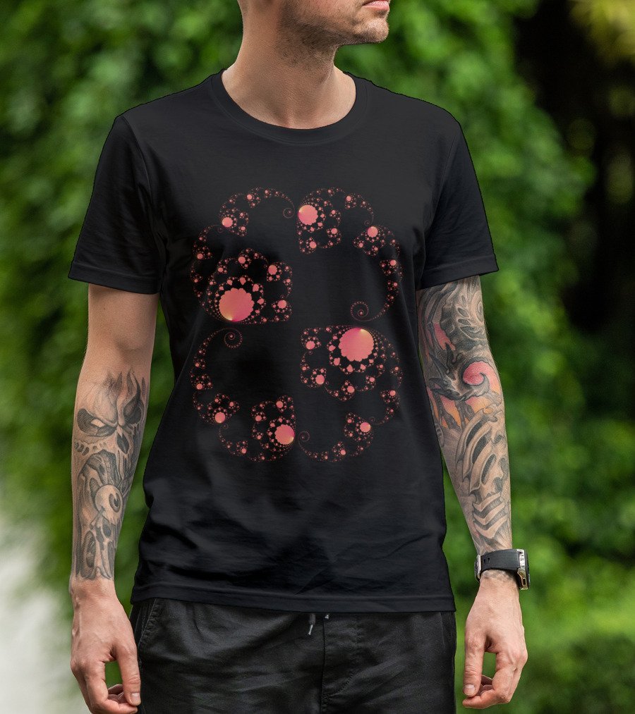 Fractal Cloud Co Kaleidoscope Mandala T-Shirt