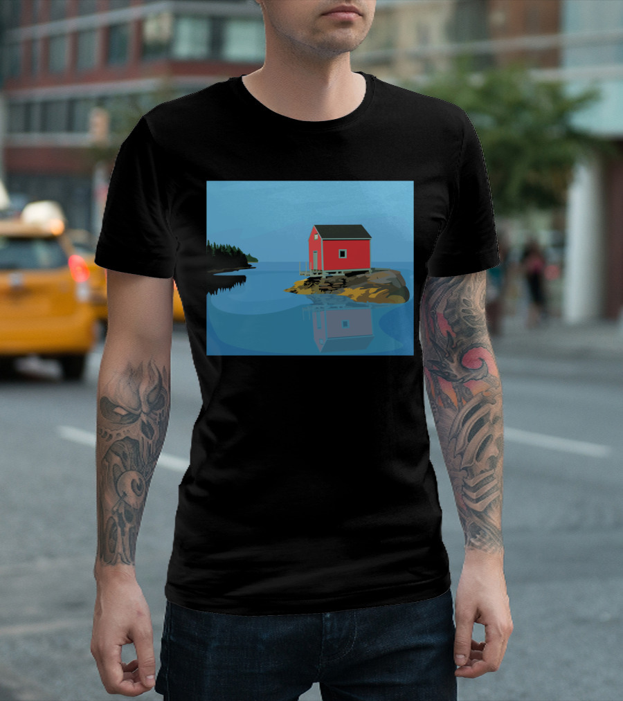 Sit T Red House Lakeside Reflection T-Shirt