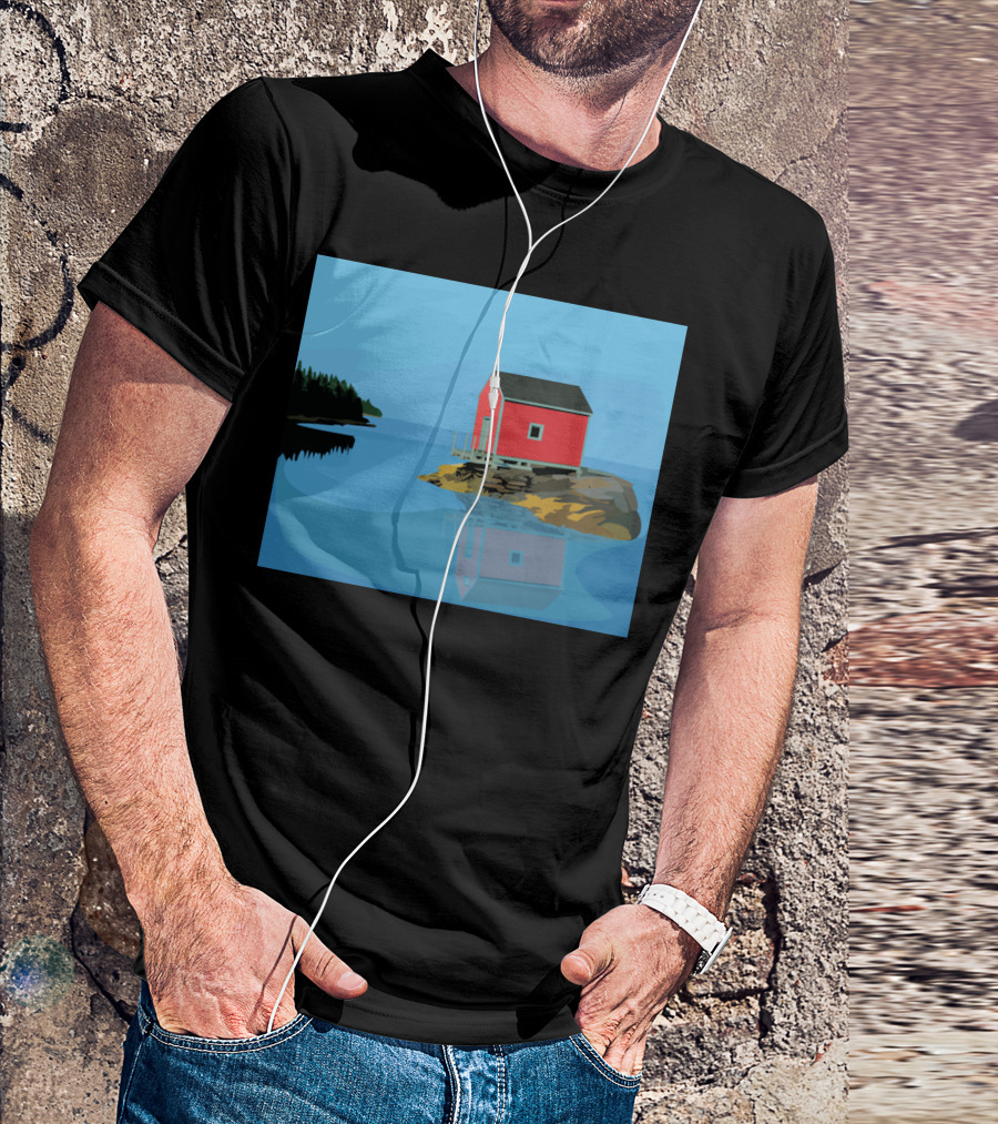 Sit T Red House Lakeside Reflection T-Shirt