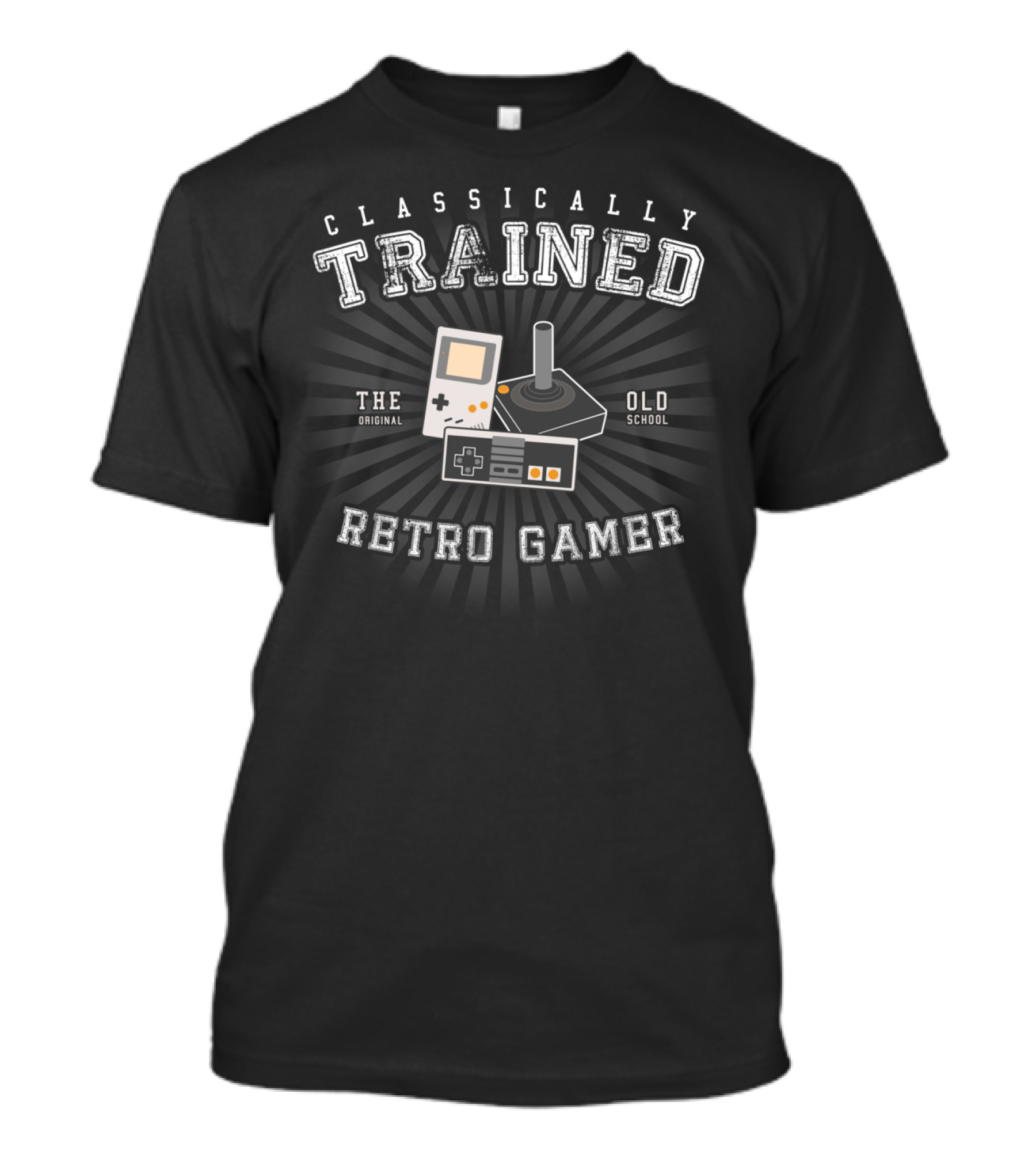Classically Trained Retro Gamer The Original Old School T-Shirt