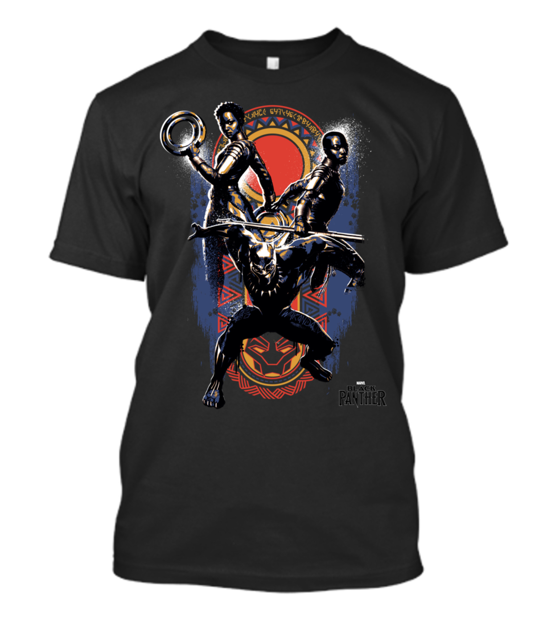 Marvel Black Panther Heroes Of Wakanda T-Shirt
