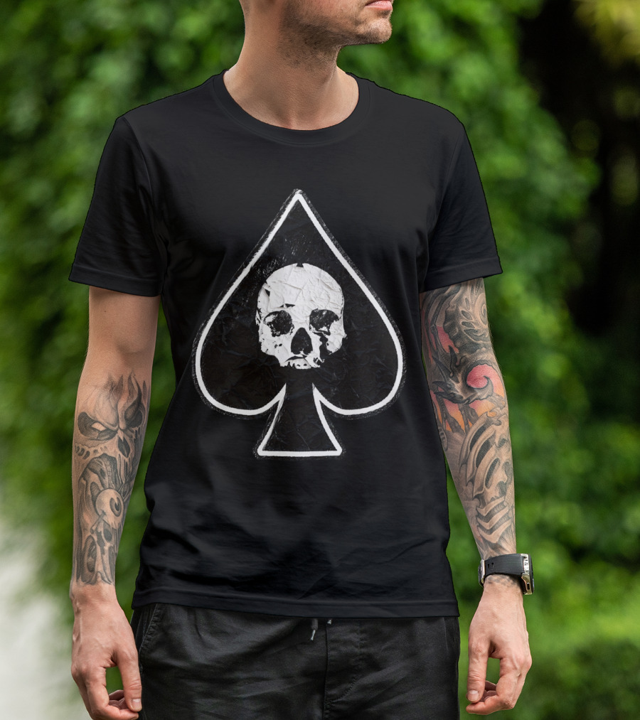 Ace Of Spades Skull T-Shirt