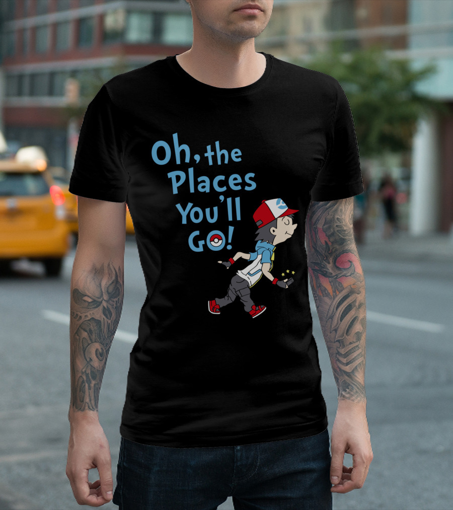 Oh, the Places You'll Go Trainer Go T-Shirt