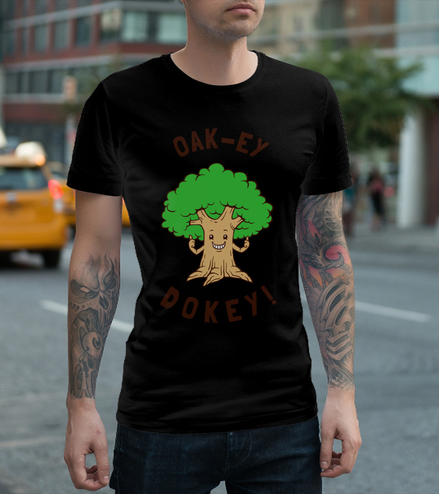 Oak-Ey Dokey Happy Tree T-Shirt