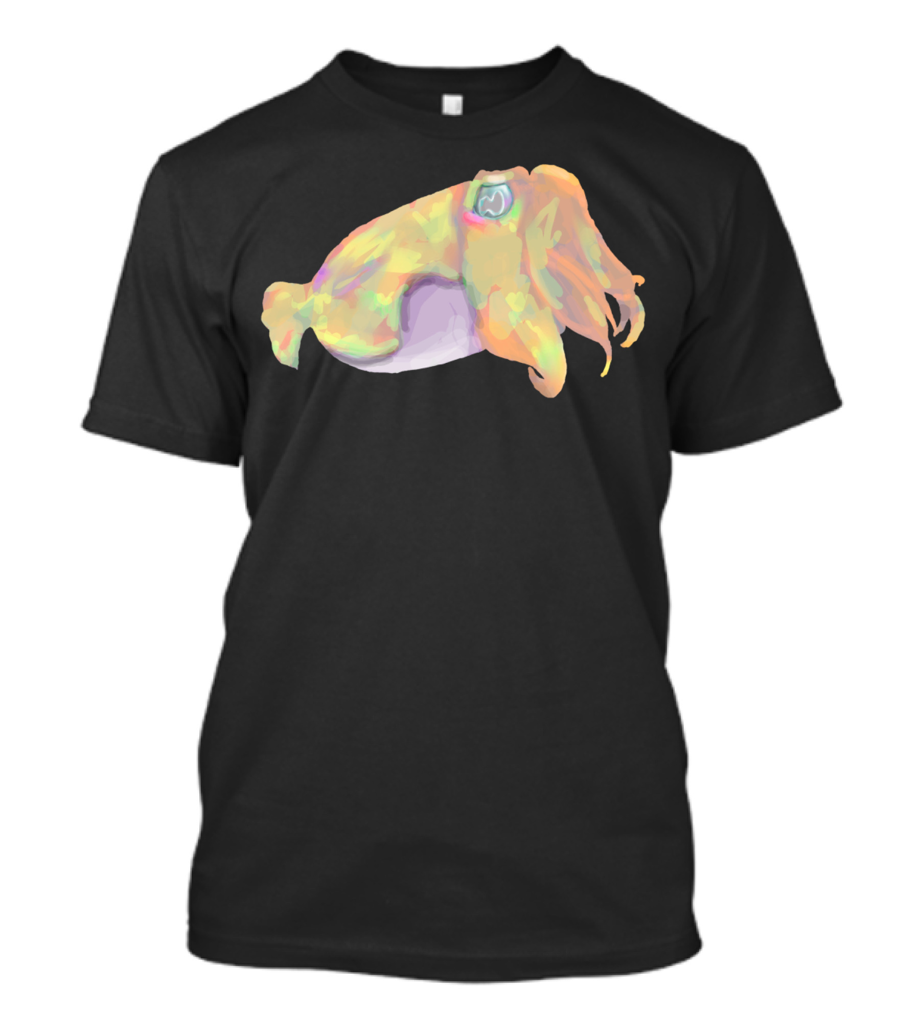 Cuttlefish Pastelr Colorful Cephalopod T-Shirt