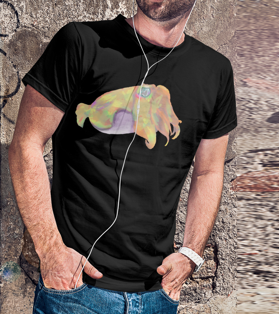 Cuttlefish Pastelr Colorful Cephalopod T-Shirt