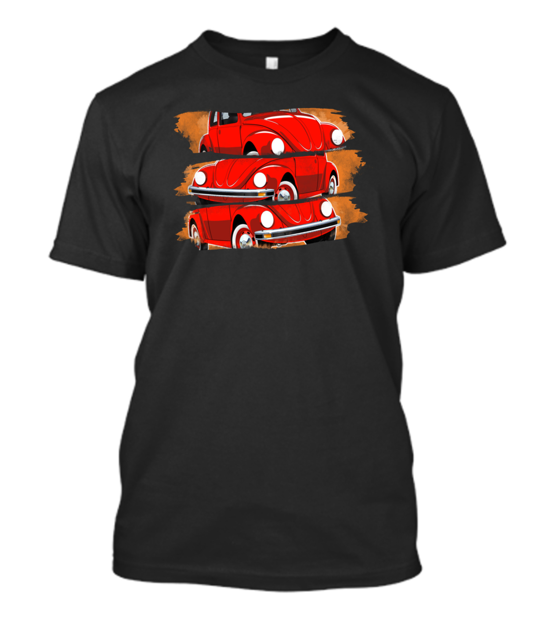 Vintage Car Red Beetle Classic T-Shirt