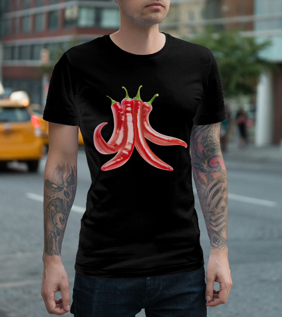 Bunch Of Red Hot Chili Peppers T S T-Shirt
