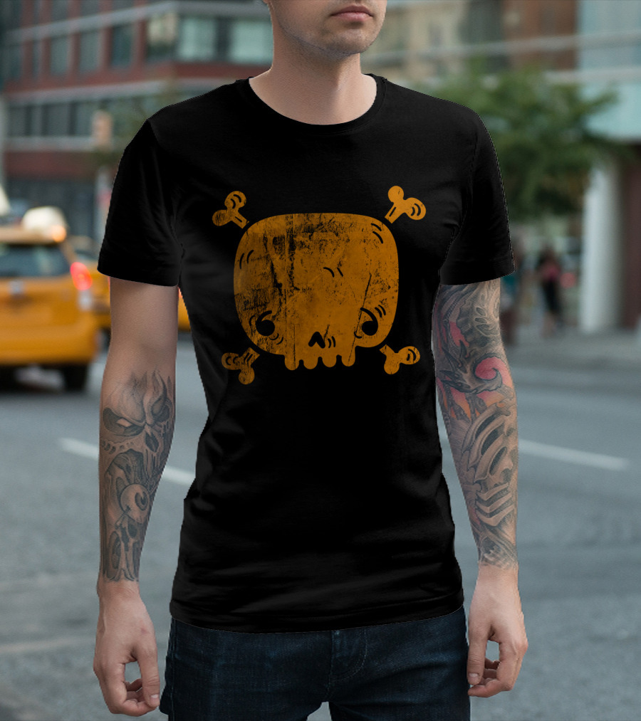 Vintage Skull Child Iconic Grunge T-Shirt