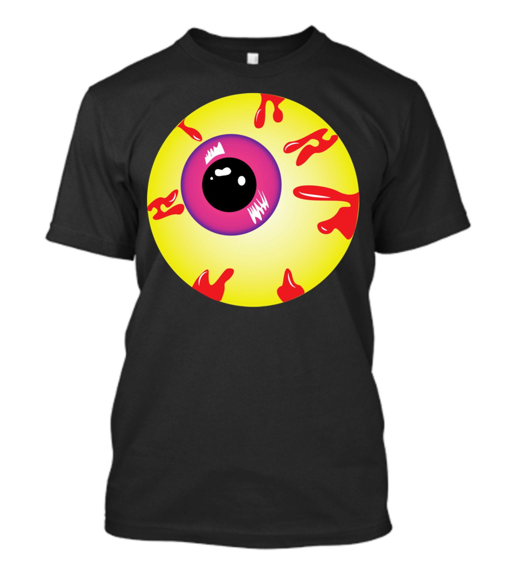 Icteric Syndrome Eye Bloodshot Cartoon Drip T-Shirt