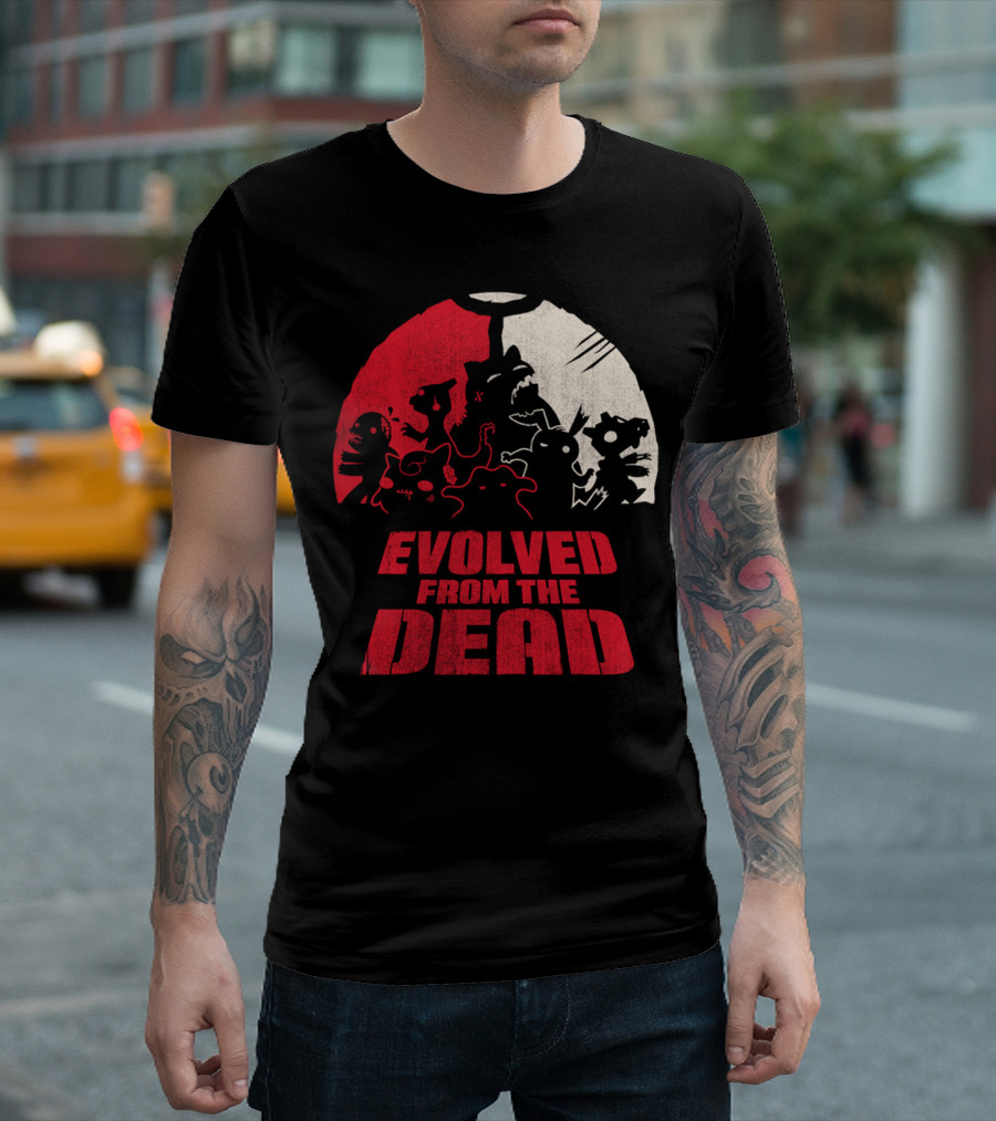 Evolved From The Dead Pokémon Zombie Mashup T-Shirt