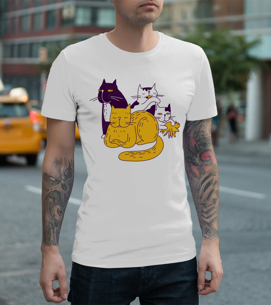 Exclusive Cat Club Quartet T-Shirt
