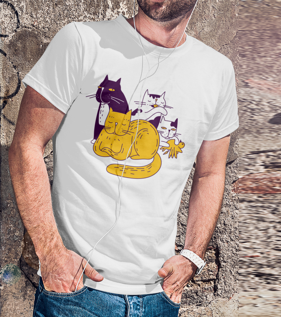 Exclusive Cat Club Quartet T-Shirt